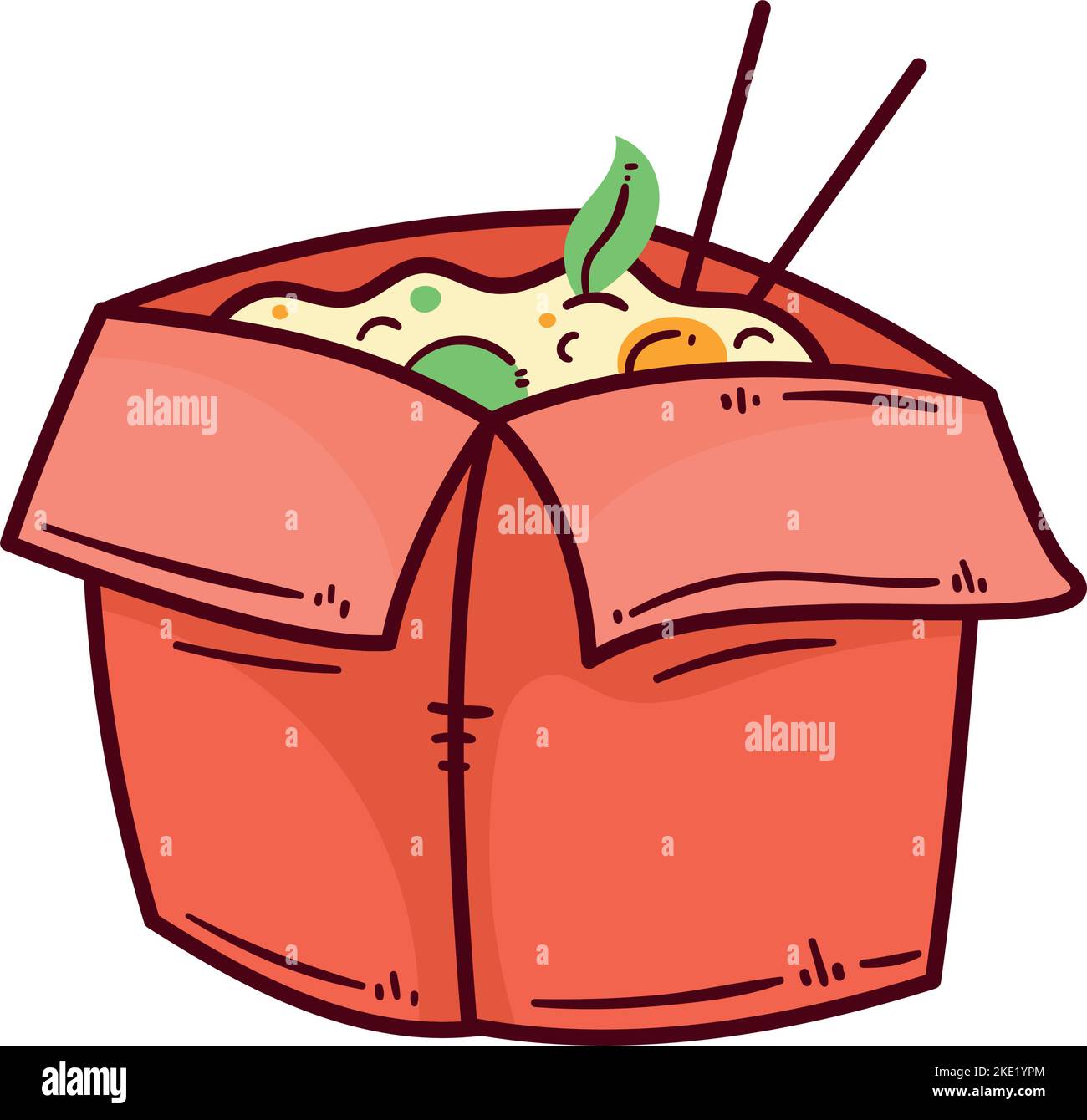 Carton rice Stock Vector Images - Alamy