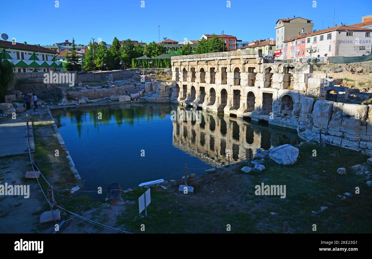 Sarikaya Ancient Roman Bath Yozgat Stock Photo Alamy
