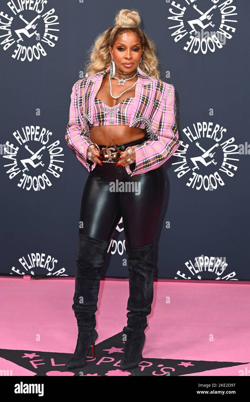 London, UK. 9 November 2022. Mary J Blige attending the opening of
