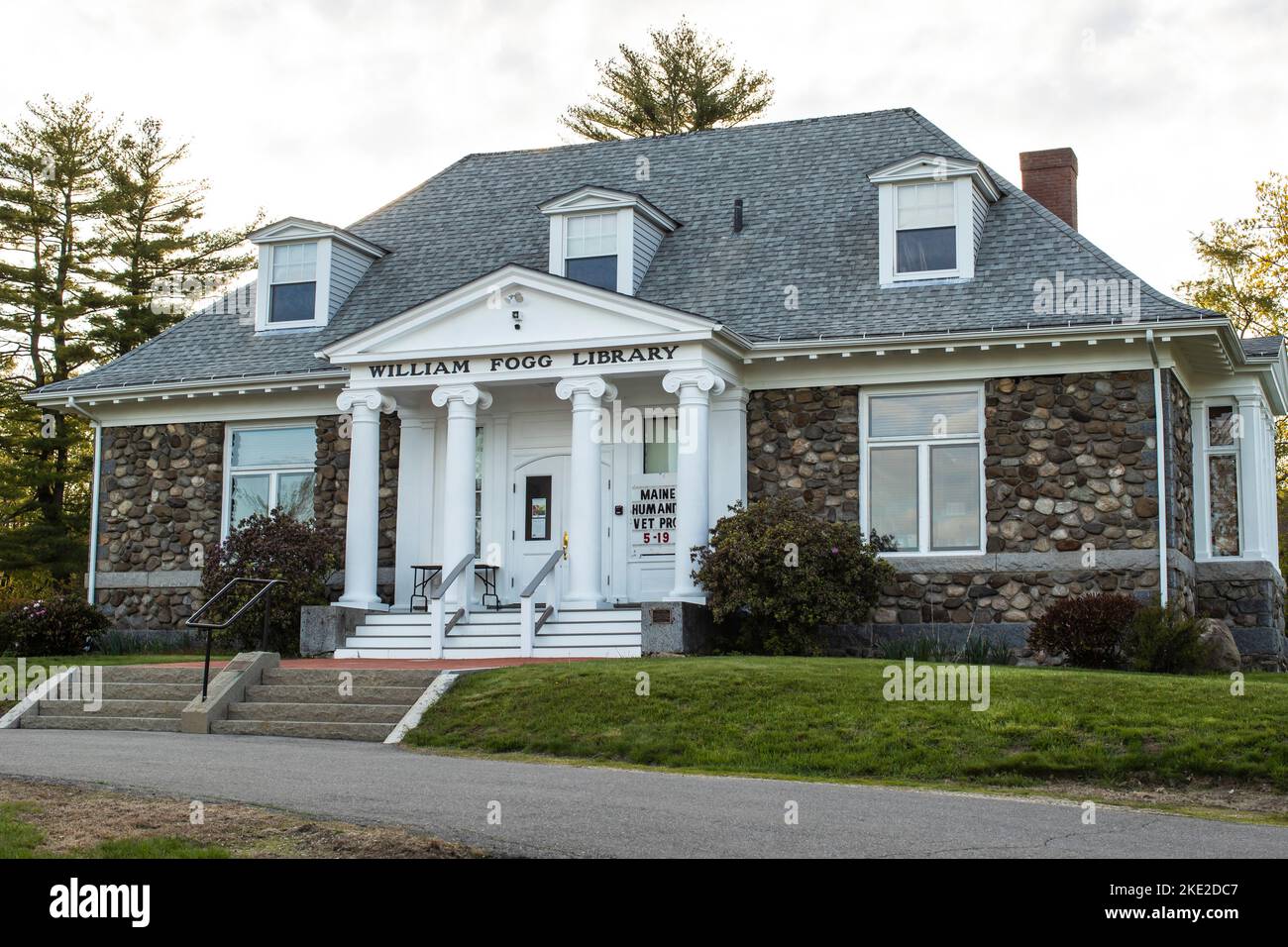 Dr John Fogg gave this library in memory of his father William Fogg to