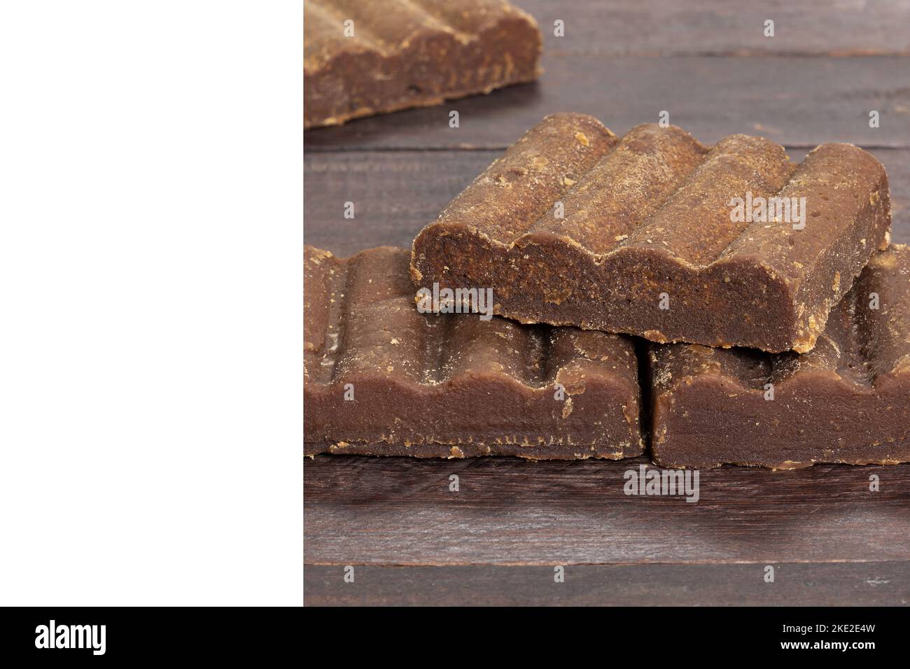 Panela Hard Molasses From Sugar Cane In Chips Saccharum officinarum