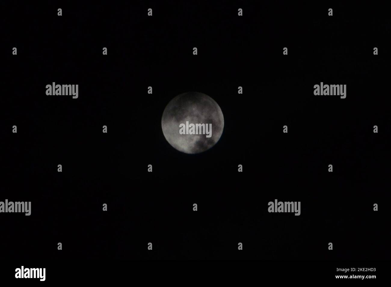 A "blood moon" total lunar eclipse was visible in Peshawar. The eclipse