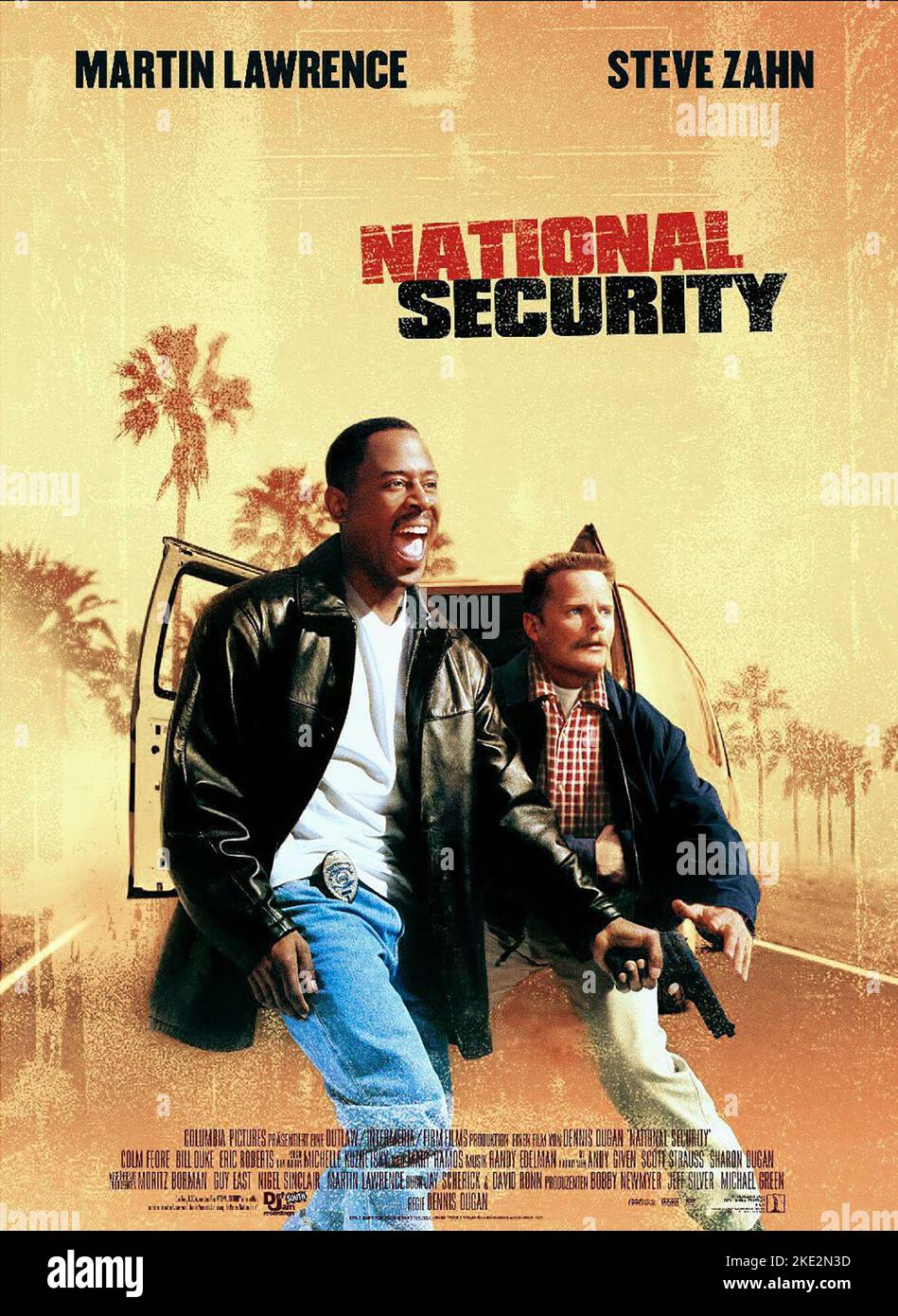 NATIONAL SECURITY, MARTIN LAWRENCE, STEVE ZAHN, 2003 Stock Photo Alamy