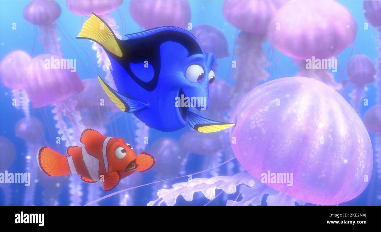 FINDING NEMO, MARLIN, DORY, 2003 Stock Photo