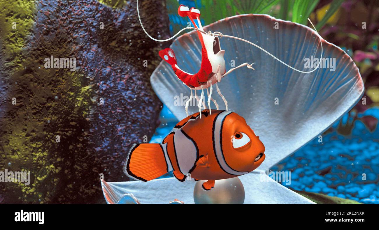 FINDING NEMO, NEMO, JACQUES, 2003 Stock Photo