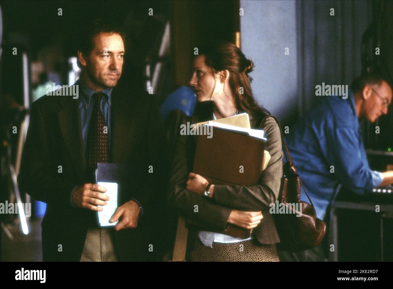 THE LIFE OF DAVID GALE, KEVIN SPACEY, LAURA LINNEY, 2003 Stock Photo