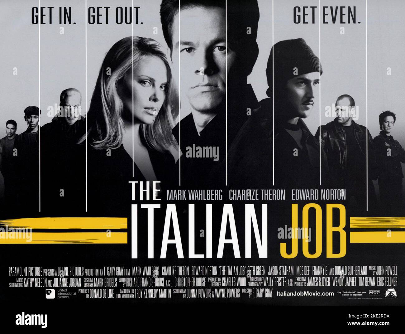 THE ITALIAN JOB CHARLIZE THERON 2003 Stock Photo Alamy THE ITALIAN JOB CHARLIZE THERON 2003 Stock Photo Alamy
