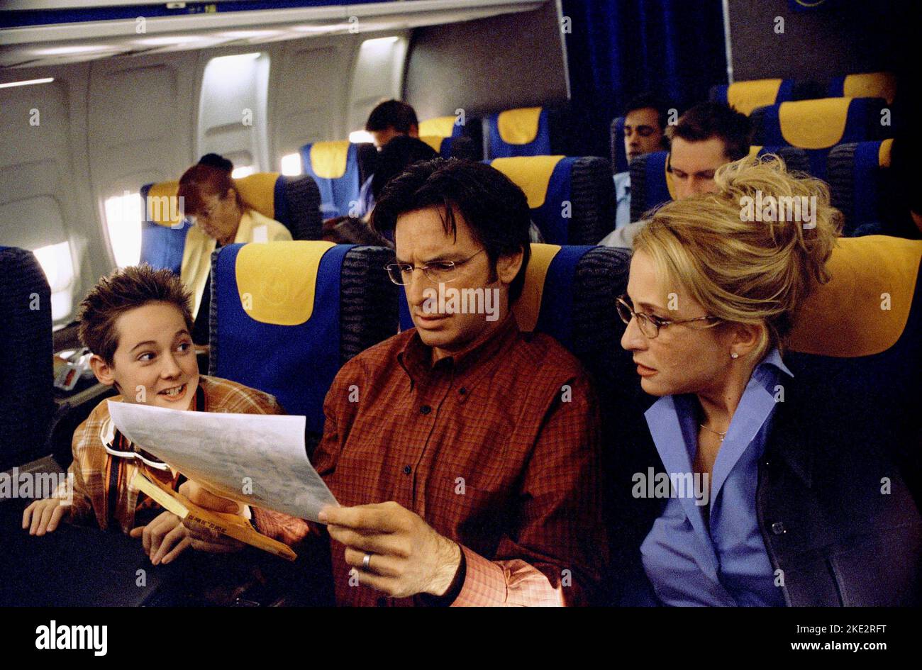 THE LIZZIE MCGUIRE MOVIE, JAKE THOMAS, ROBERT CARRADINE, HALLIE TODD, 2003 Stock Photo