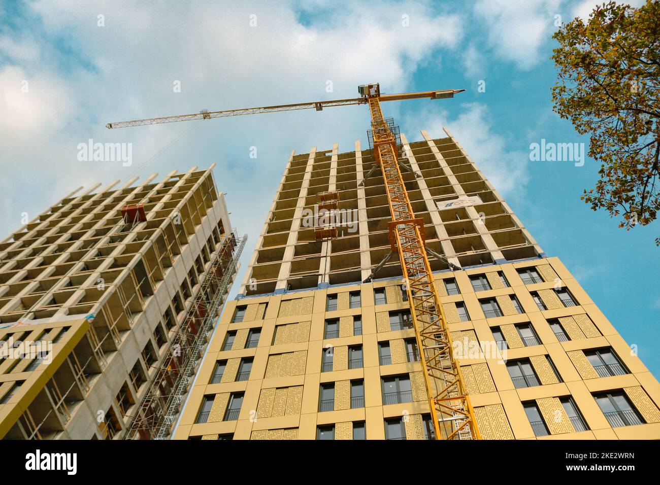 Building under construction Stock Photo - Alamy