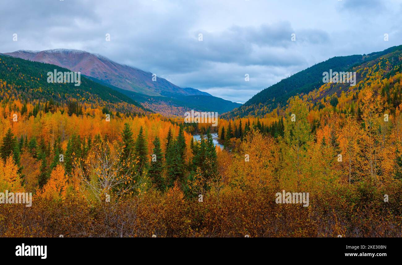 Seward scenic highway Stock Photo Alamy