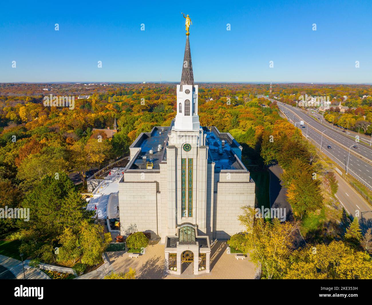 Boston Massachusetts Temple is a temple of the Church of Jesus Christ