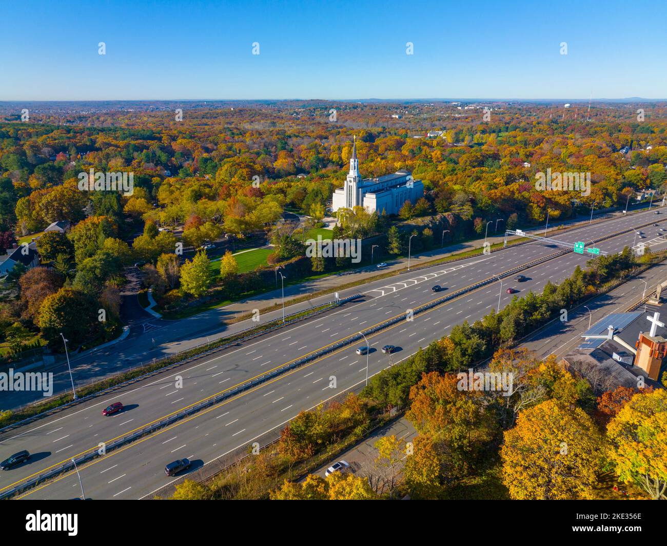 Boston Massachusetts Temple is a temple of the Church of Jesus Christ