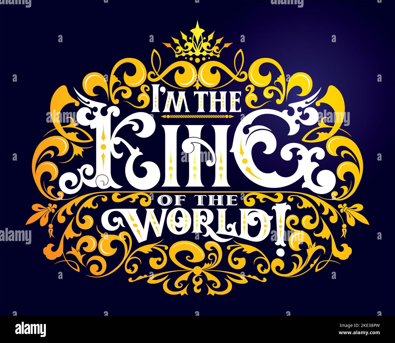 I’m the king of the world! hires stock photography and images Alamy