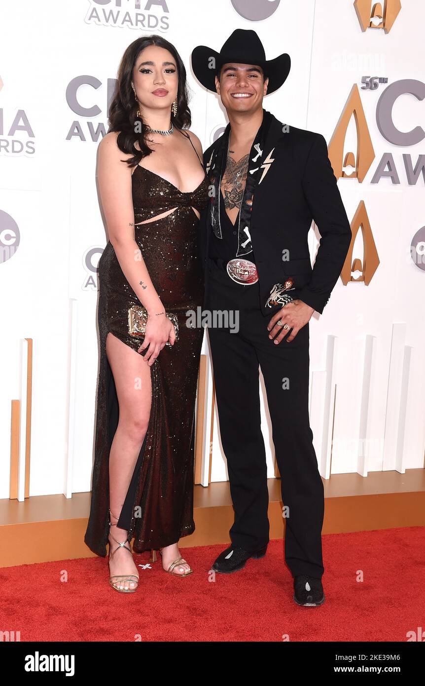 Kat & Alex arriving at the 56th Annual Country Music Association Awards ...