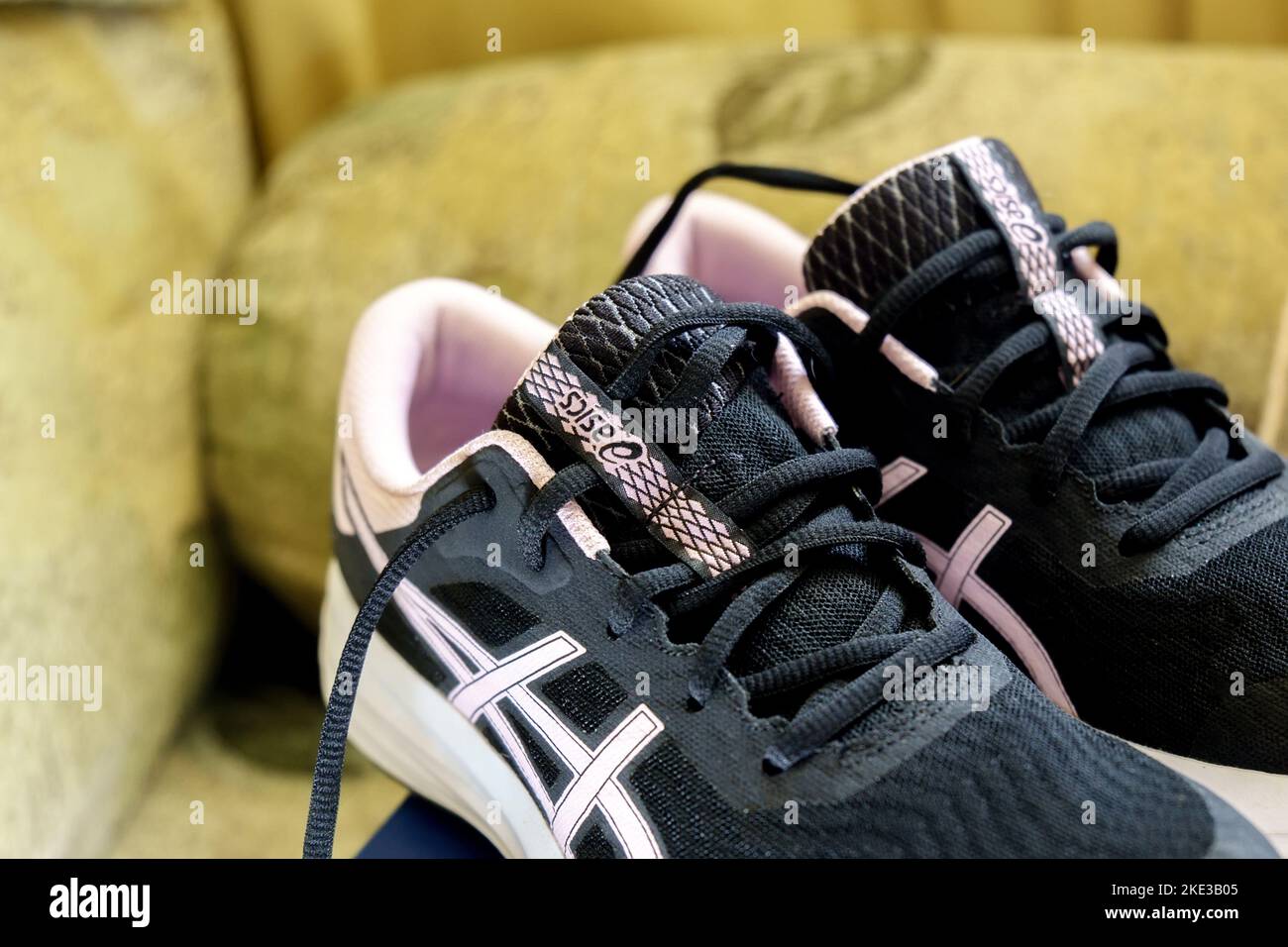 Asics logo hi-res stock photography and images - Page 2 - Alamy