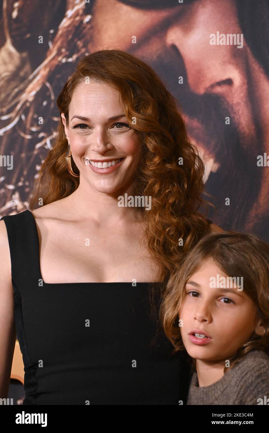 Los Angeles, USA. 09th Nov, 2022. Amanda Righetti & Alan Knox at the
