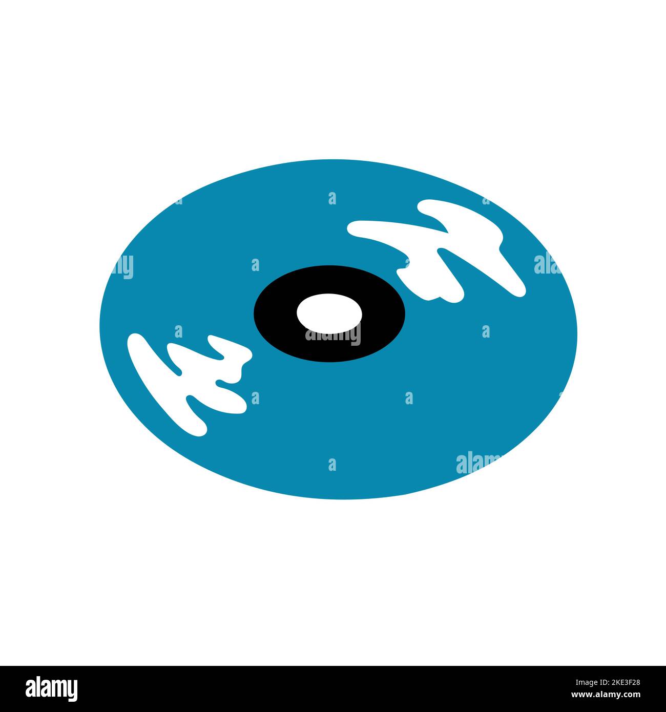 White plastic plate on Stock Vector Images - Alamy