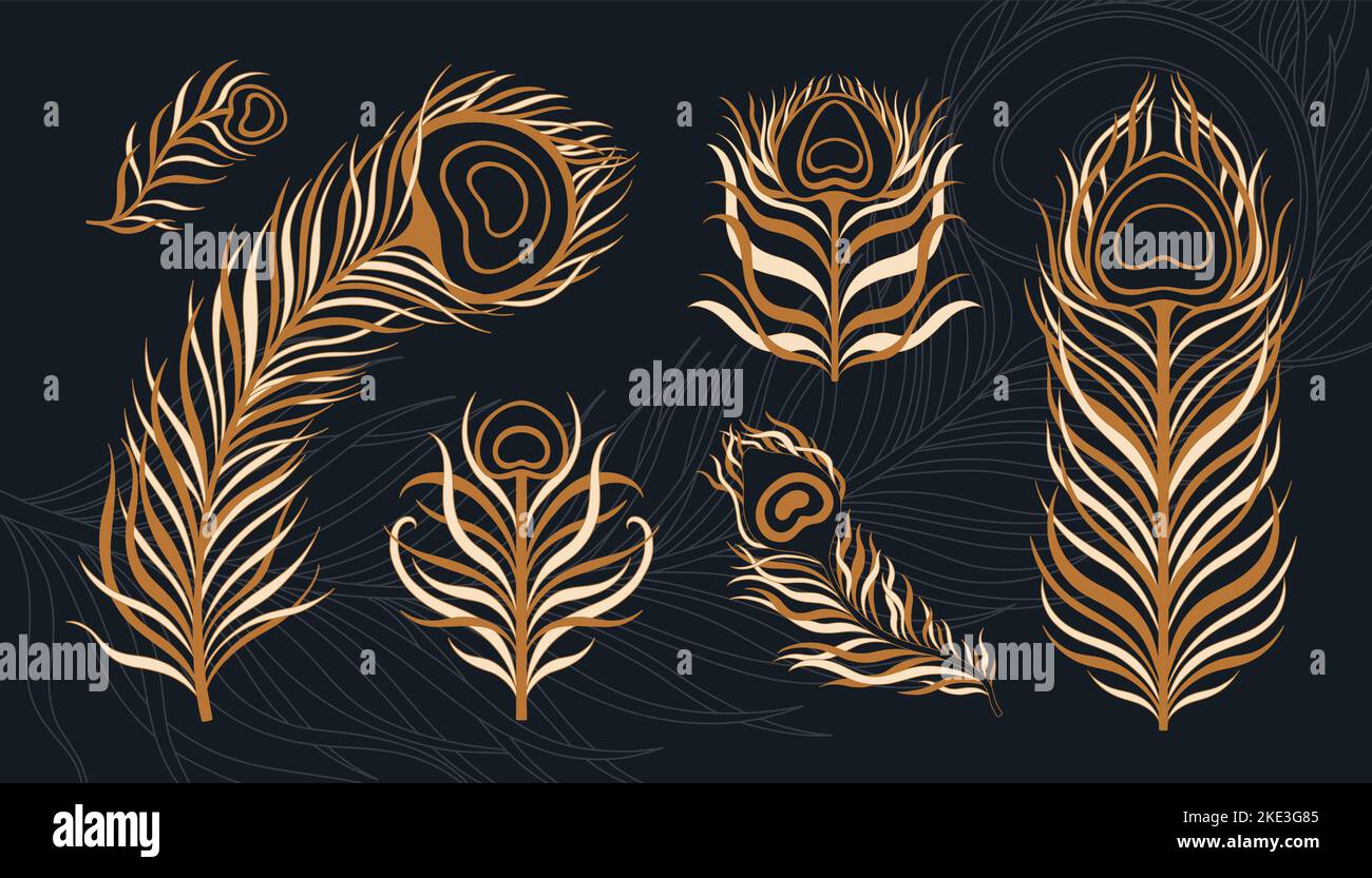 Peacock feather art hi-res stock photography and images - Alamy