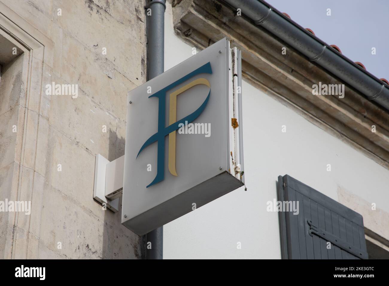 Bordeaux , Aquitaine  France - 10 30 2022 : finances publiques french public finances logo text agency sign brand on office building Stock Photo