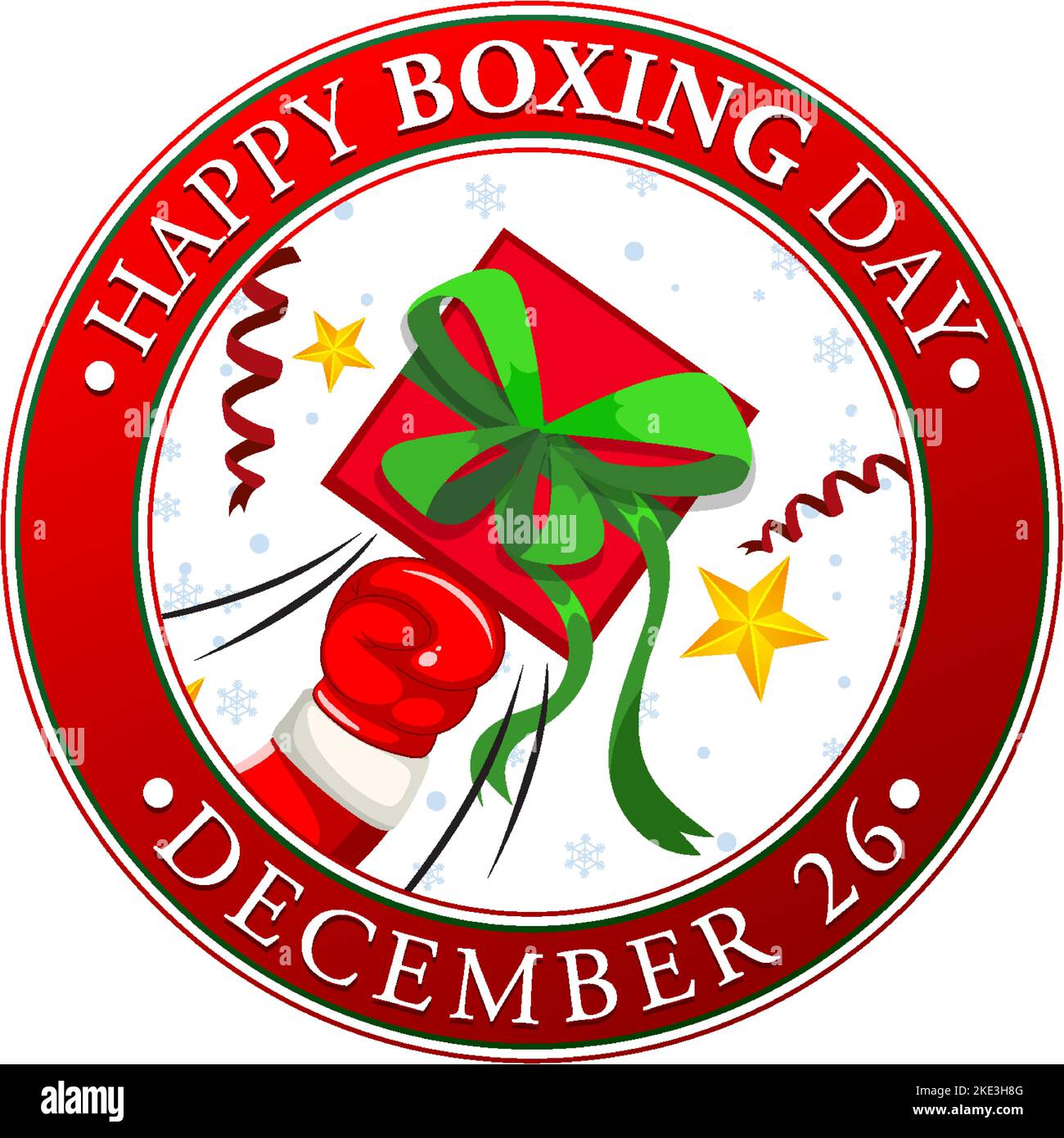 Happy Boxing Day banner design illustration Stock Vector Image & Art
