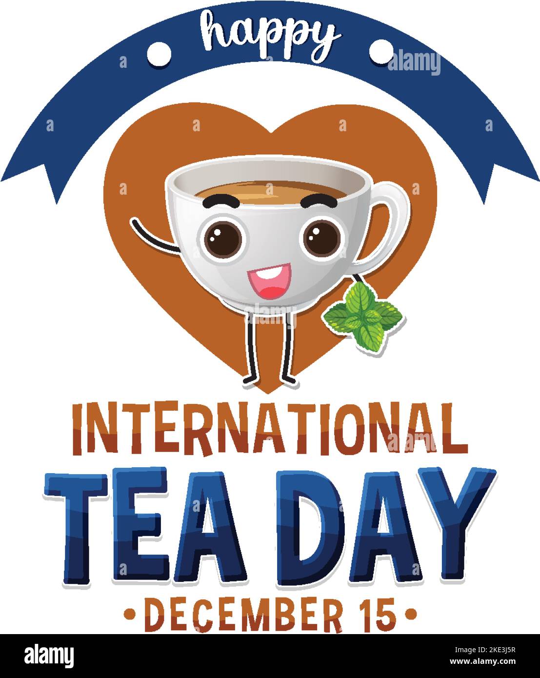 International Tea Day Banner Design illustration Stock Vector Image & Art Alamy