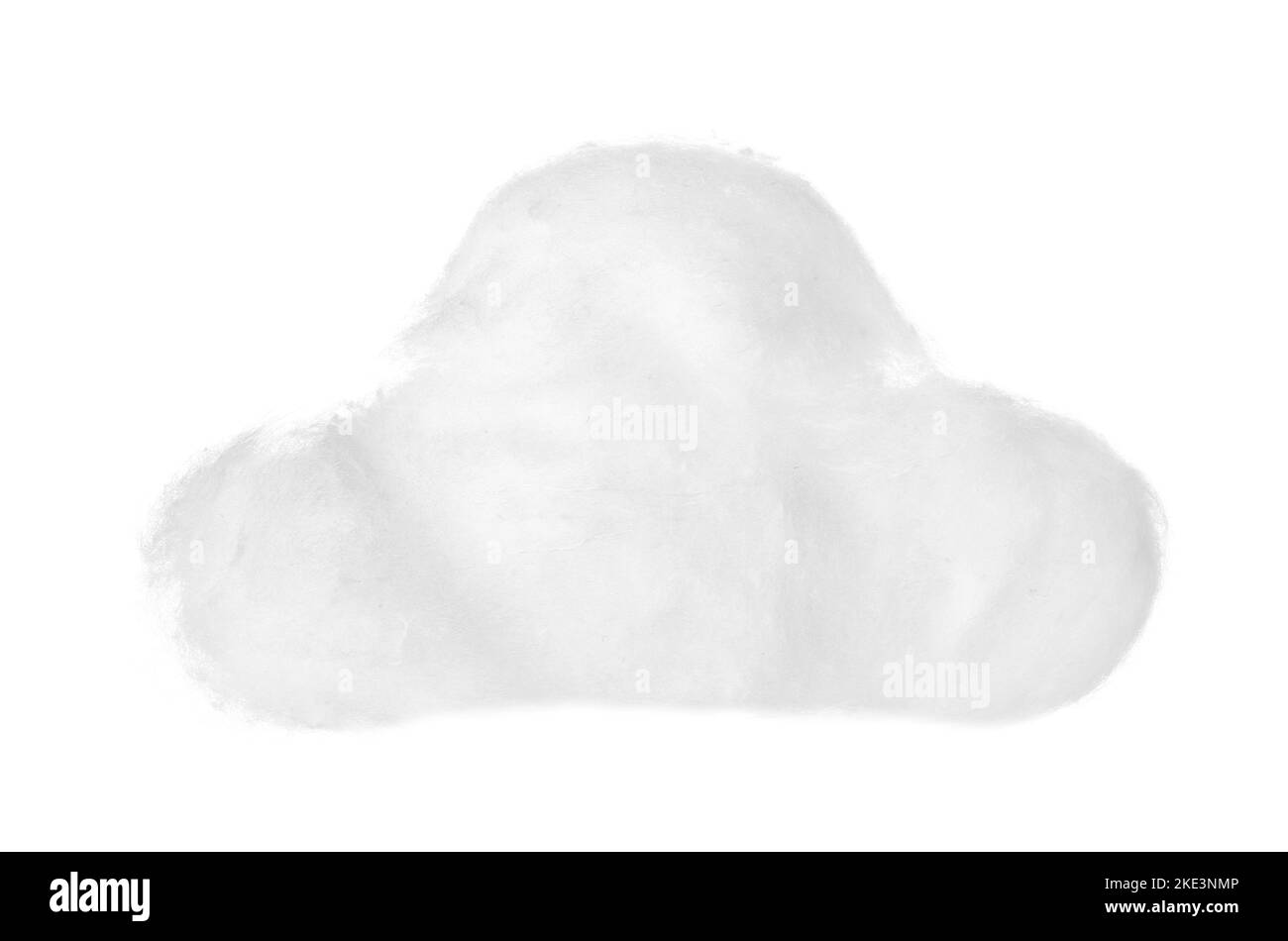 Heap of soft cotton wool on white background Stock Photo Alamy