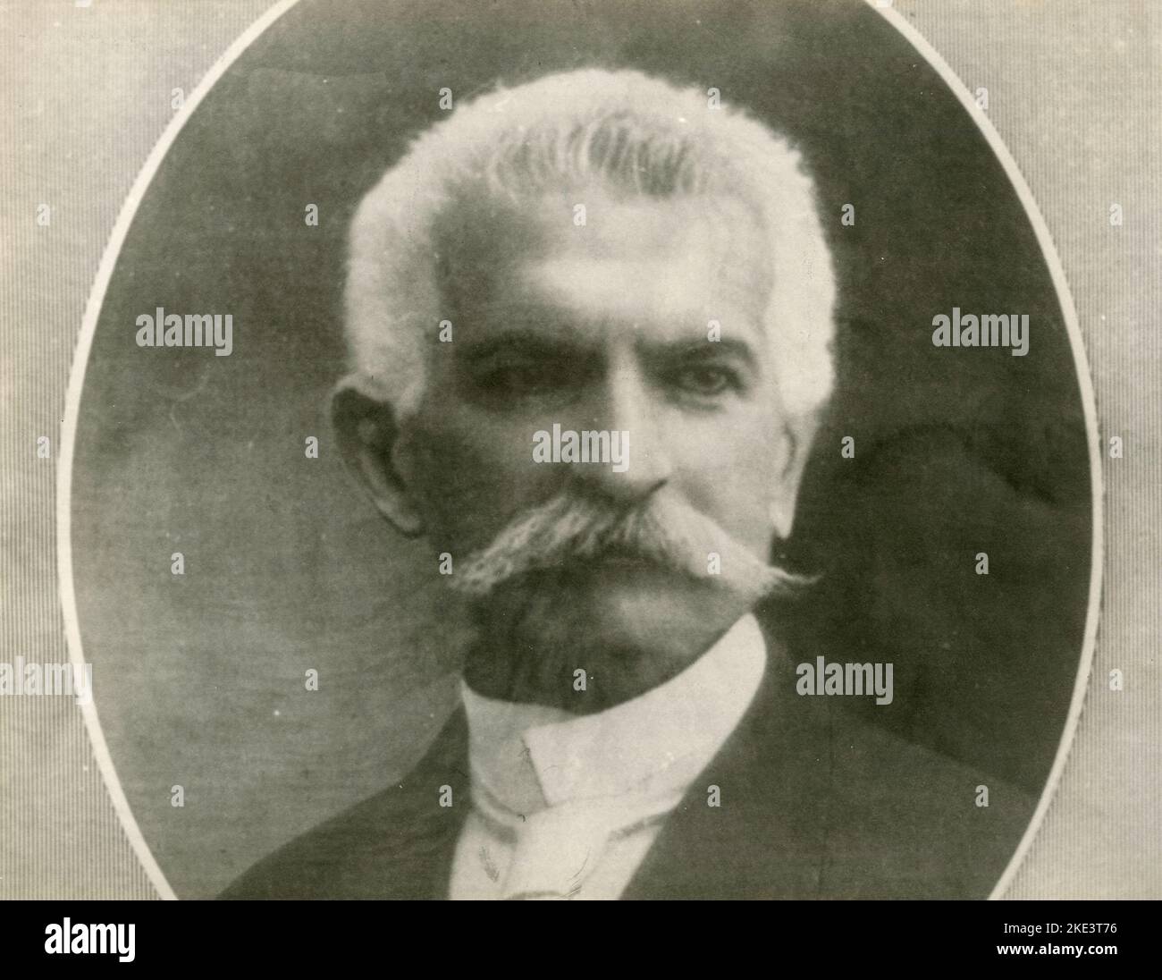 Portrait of Italian politician and PM Sidney Sonnino, 1910s Stock Photo