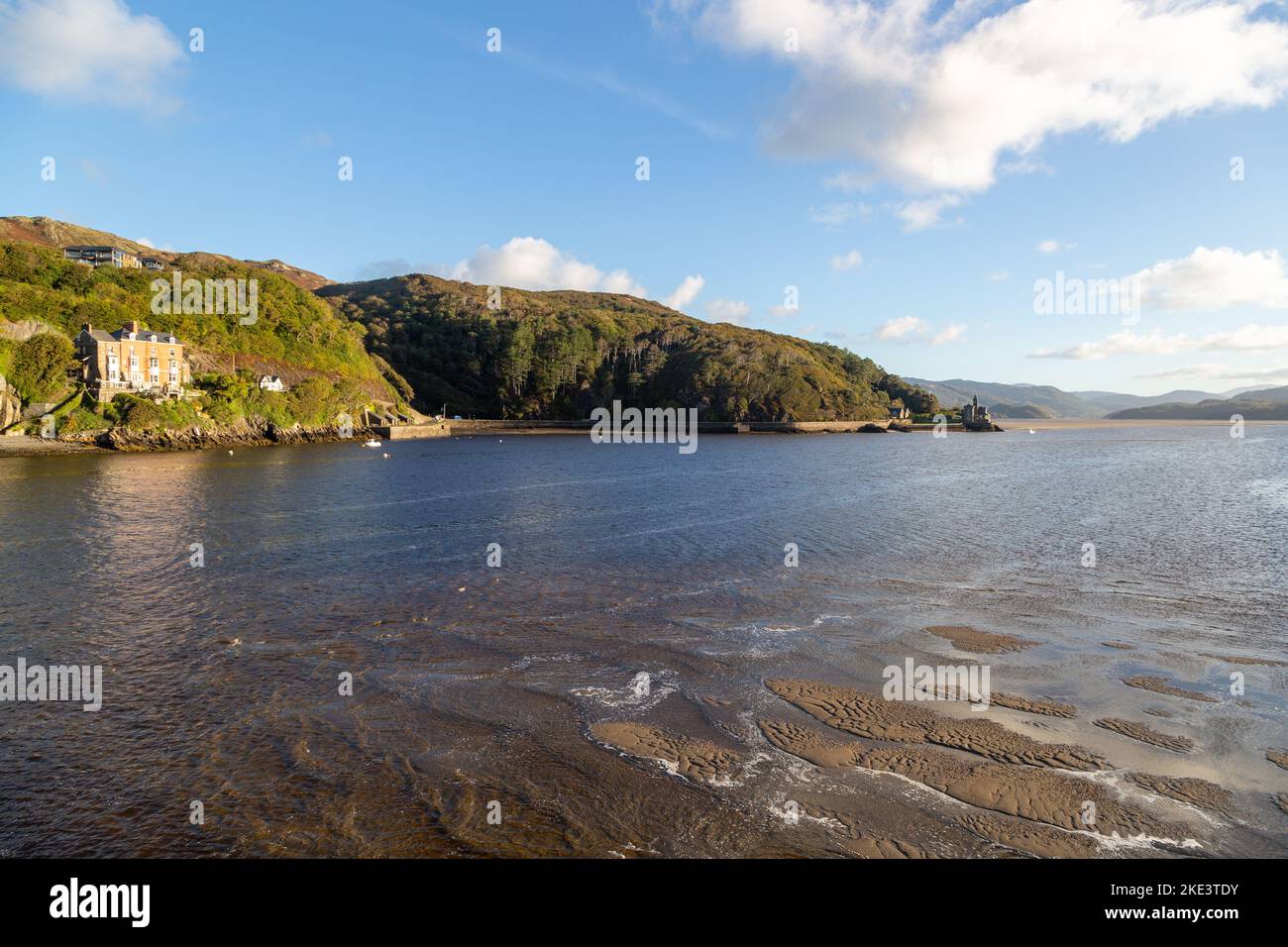 The Estuary of the river Mawddach, Barmouth, Wales Stock Photo Alamy
