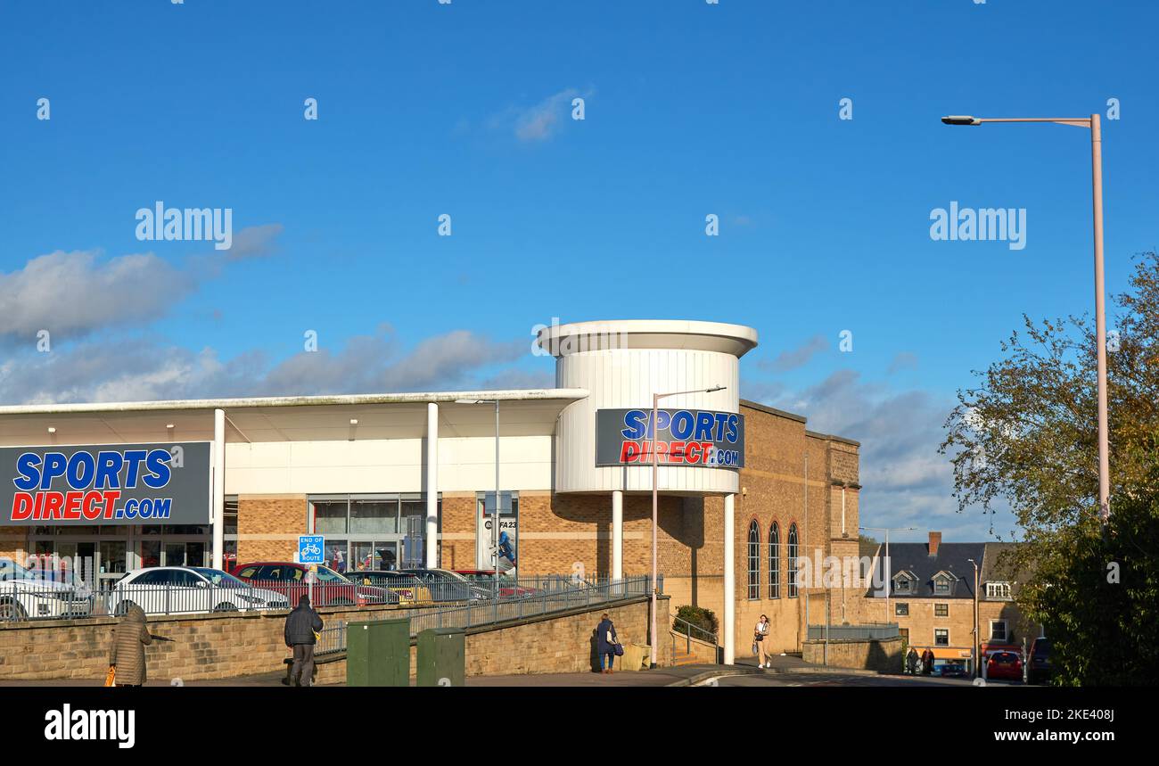 Popular sports clothing store in Mansfield, Nottinghamshire, UK Stock Photo Alamy