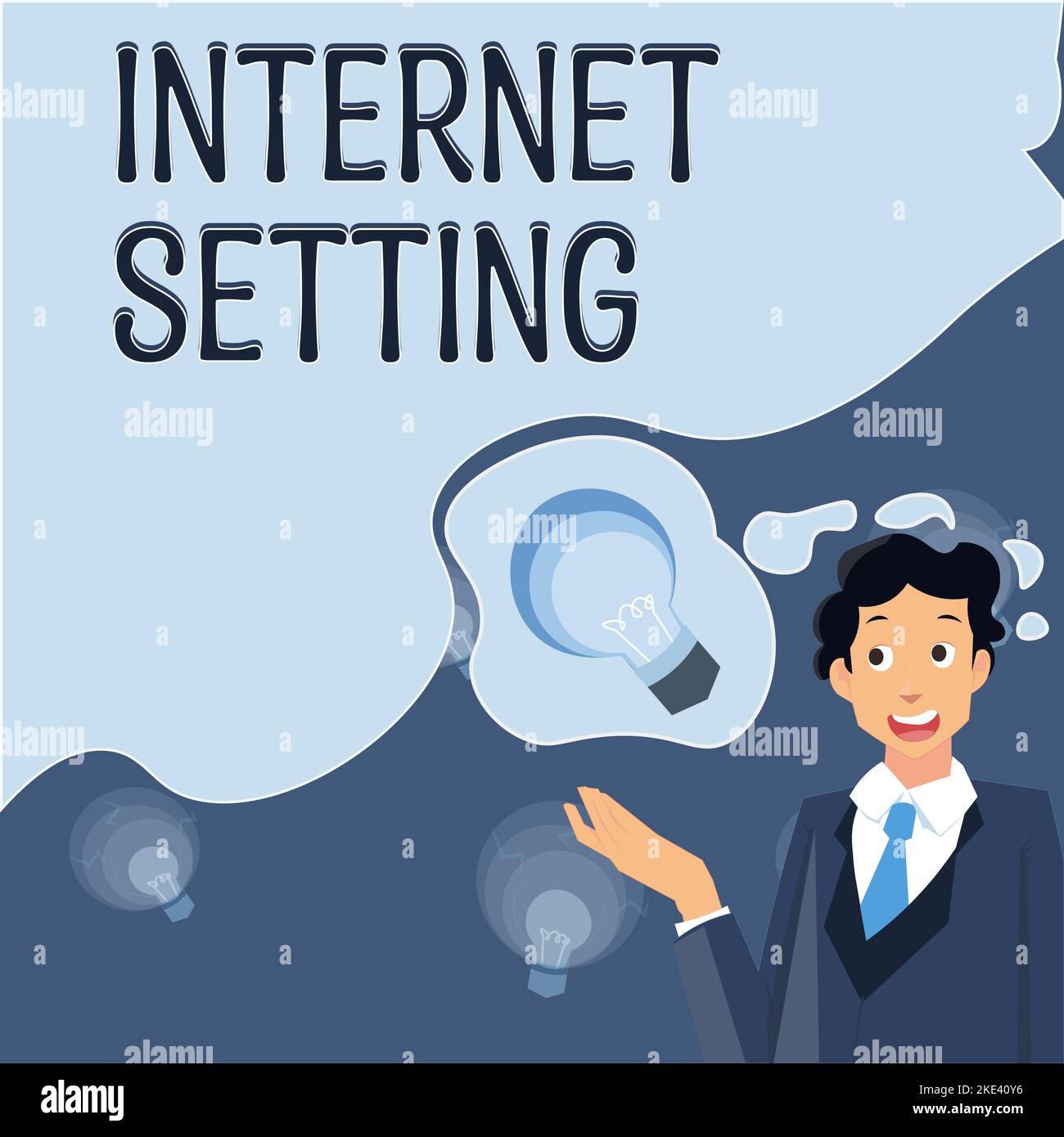 Inspiration showing sign Internet Setting. Business approach etermines ...