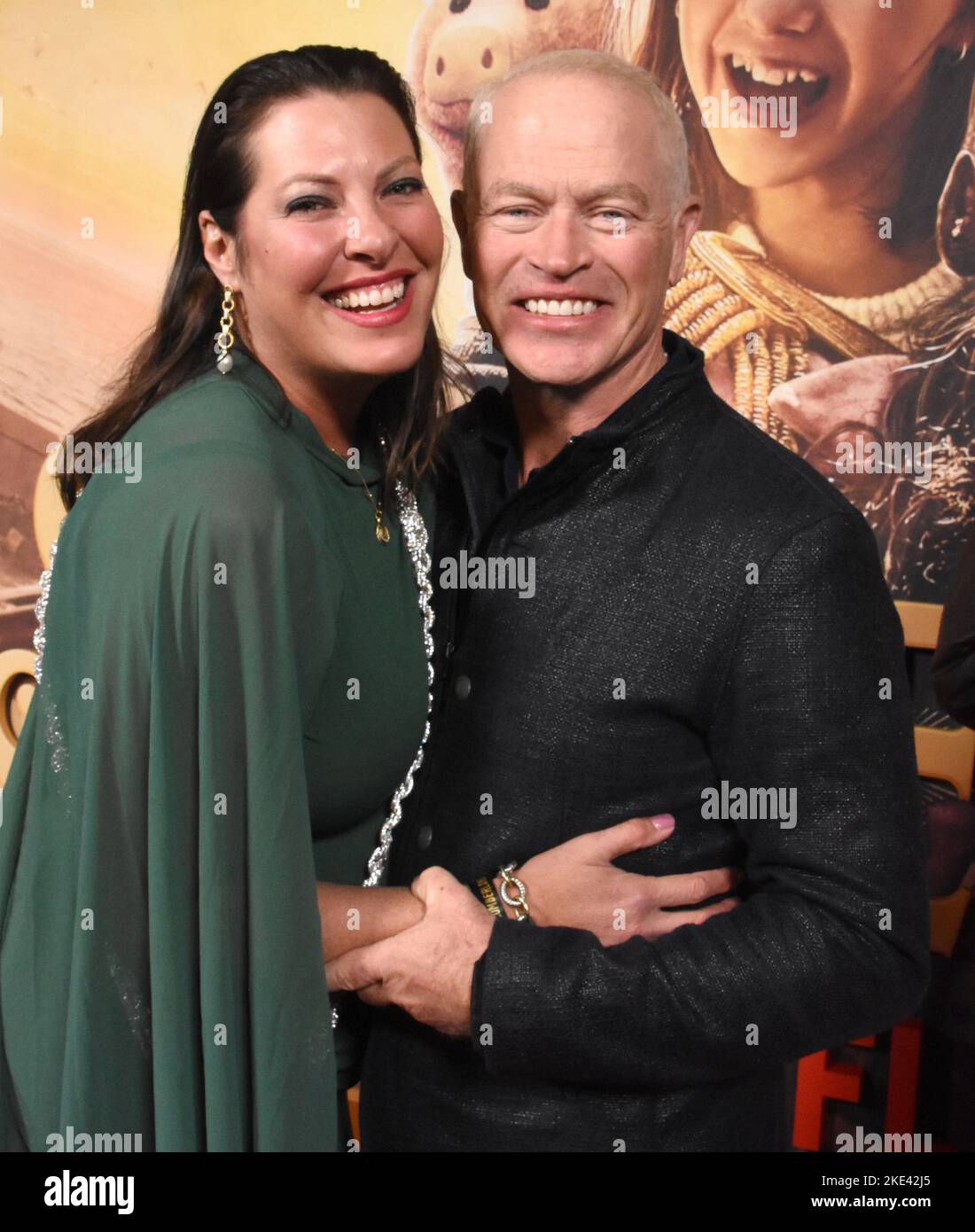 LOS ANGELES, CA. July 19, 2011: Neal McDonough & wife Ruve