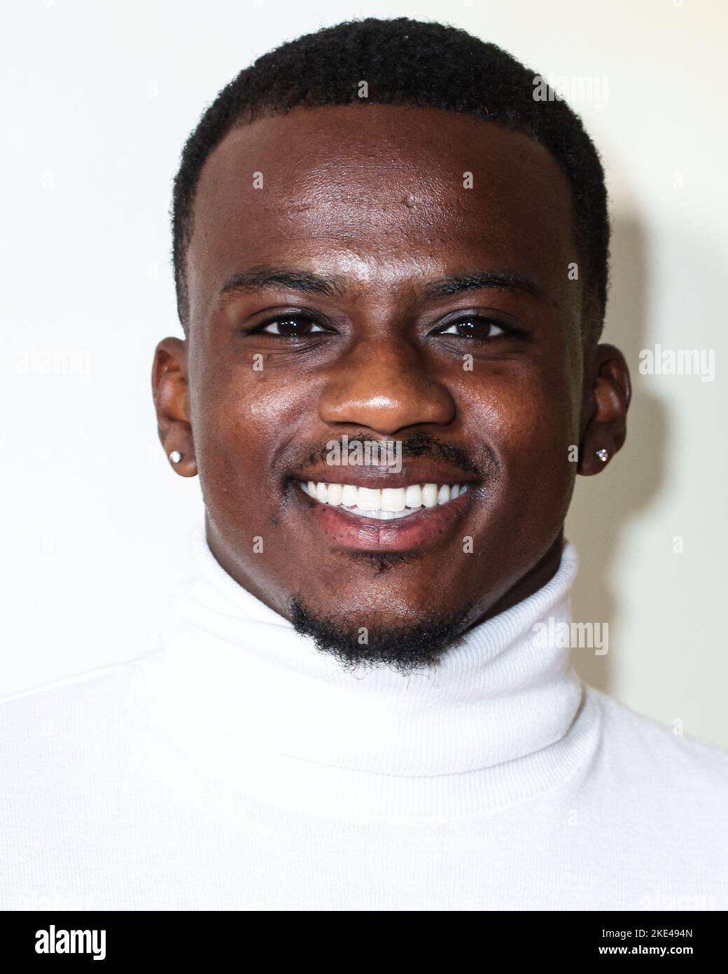 CENTURY CITY, LOS ANGELES, CALIFORNIA, USA - NOVEMBER 09: Brandon Miller arrives at the Los Angeles Premiere Of Netflix's 'Slumberland' held at AMC Century City 15 at Westfield Century City on November 9, 2022 in Century City, Los Angeles, California, United States. (Photo by Xavier Collin/Image Press Agency) Stock Photo