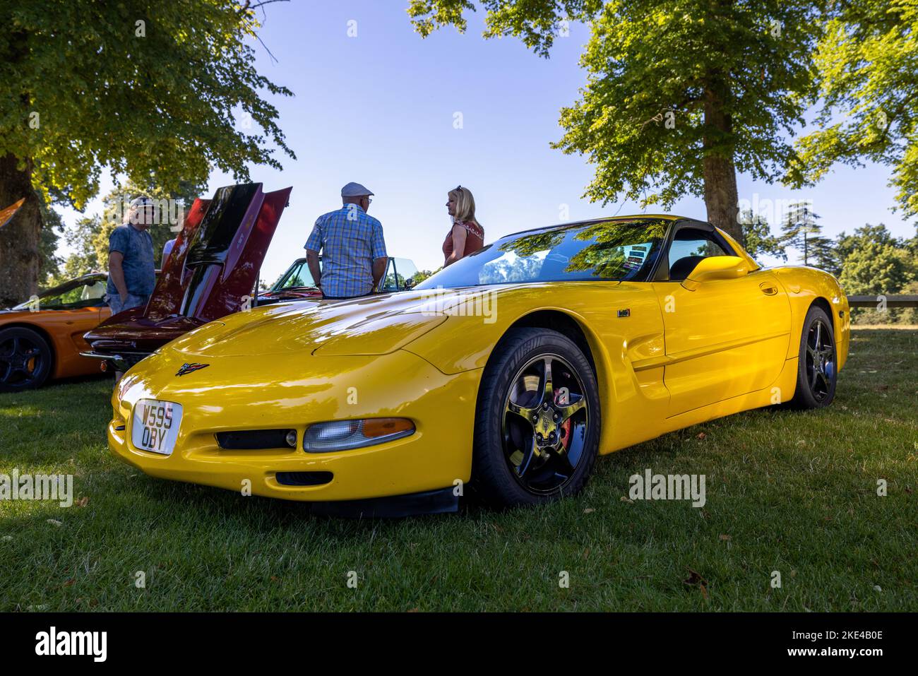 Fifth generation Chevrolet Corvette ‘W595 ODY’ on display at the