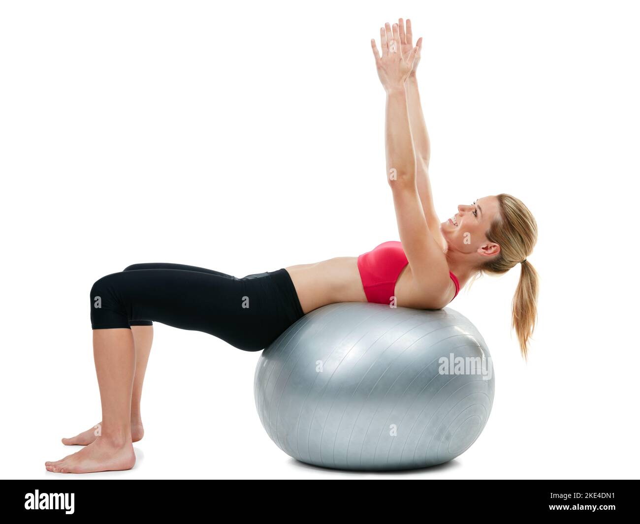 Put effort in everything you do. Studio shot of a young woman working ...