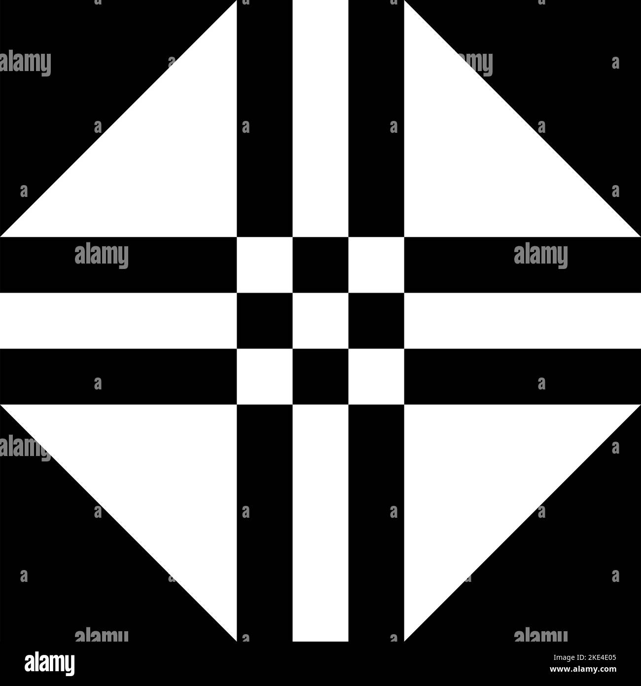 Barn quilt symbol icon illustration Stock Photo - Alamy