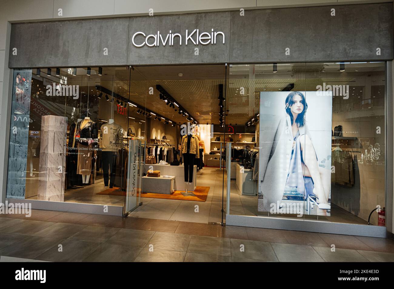 Calvin klein store interior hi-res stock photography and images - Alamy