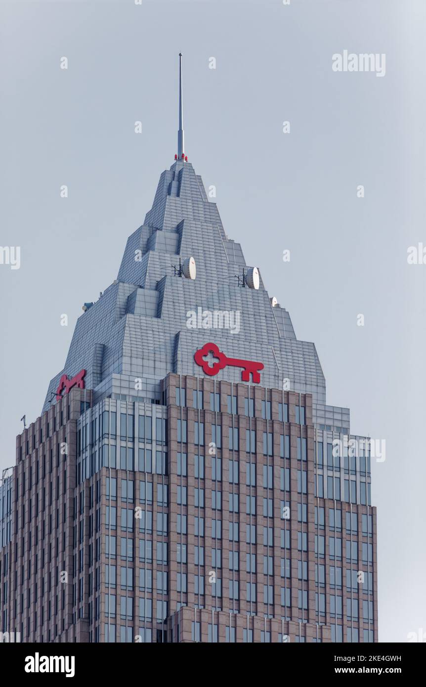 Key Tower became Cleveland's tallest building when opened in 1991