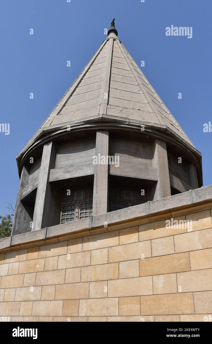 A nilometer, structure for measuring the Nile River´s clarity and water