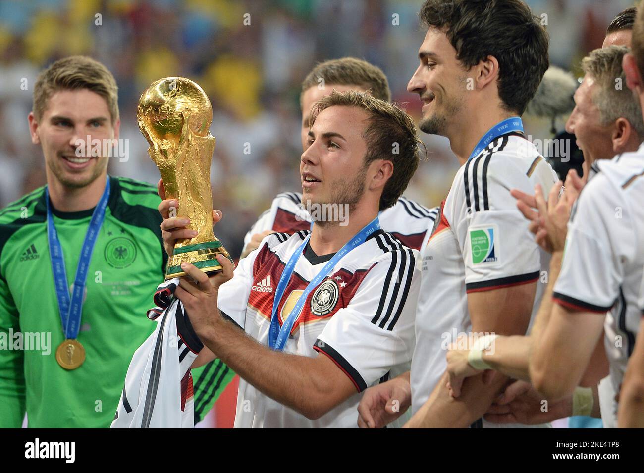 Fifa world cup 2014 deutschland finale Fotos und Bildmaterial in