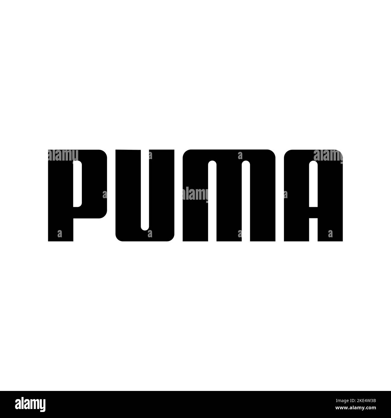 Vinnitsa, Ukraine - October 25, 2022: Puma sport brand logo icon. Vector editorial illustration Stock Vector
