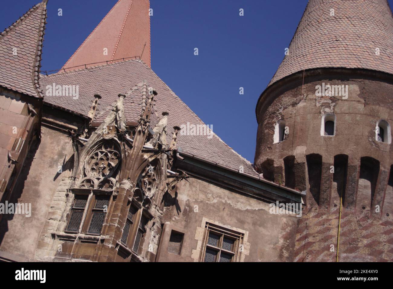 Corvin Castle, Hunedoara, Romania Stock Photo