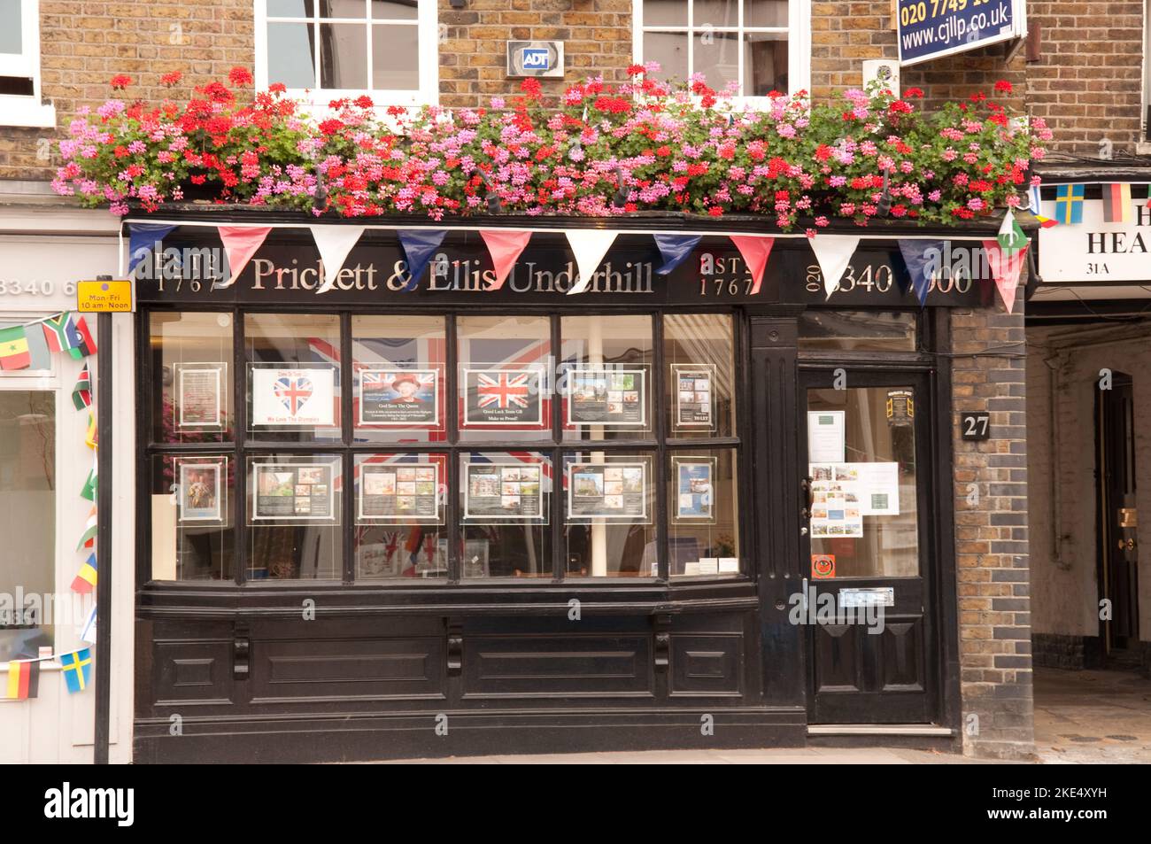 Shop Front. Highgate High Street, Highgate, London, UK. One of