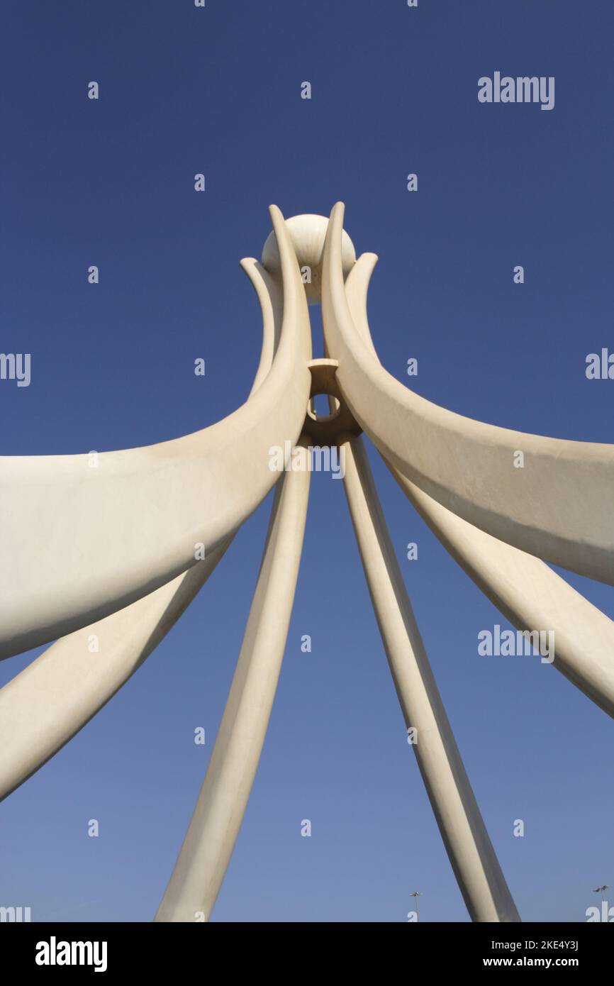 Pearl Monument on the Pearl Roundabout, known as the Lulu Roundabout or