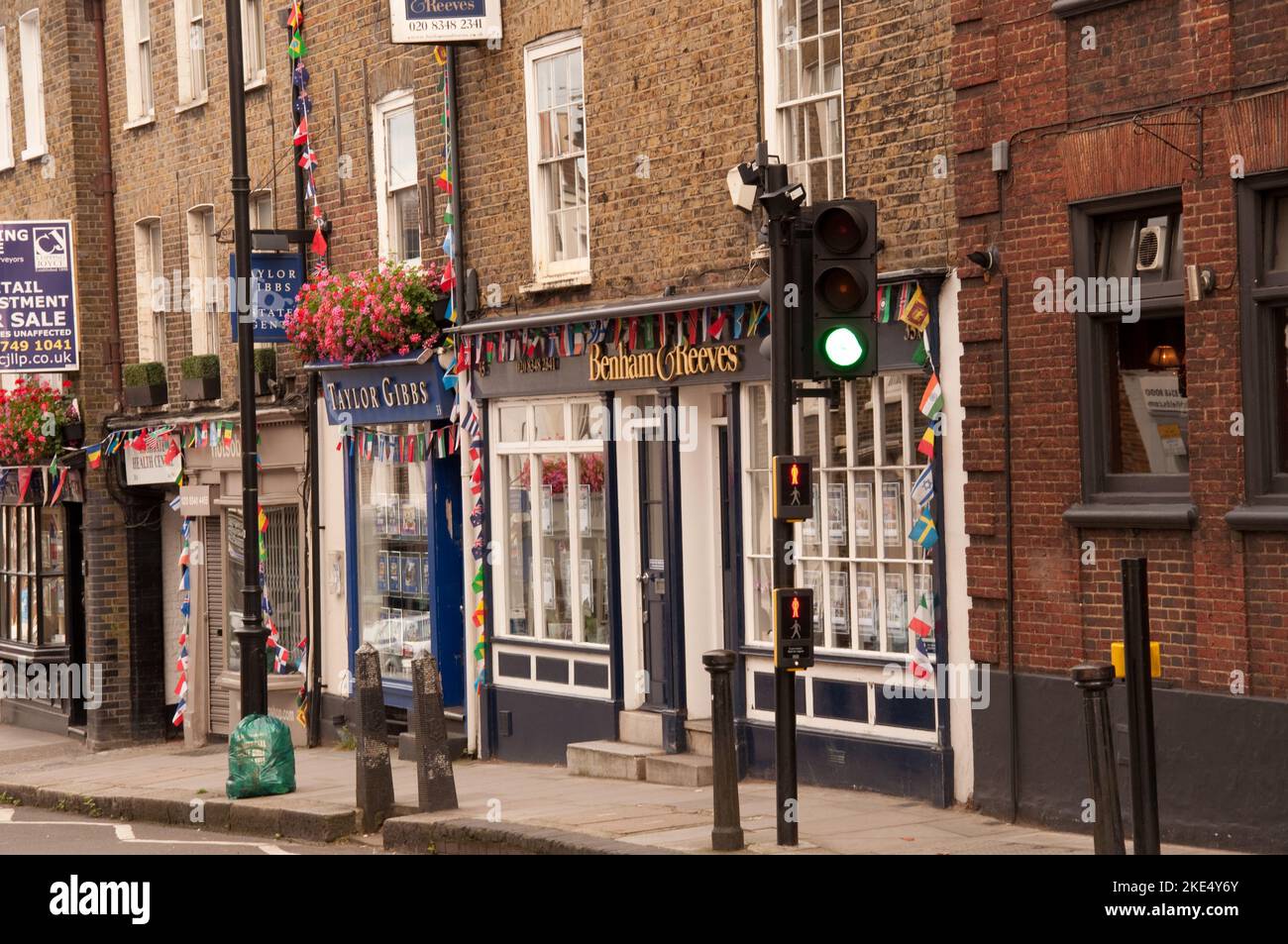 Highgate High Street, Highgate, London, UK. One of London's most