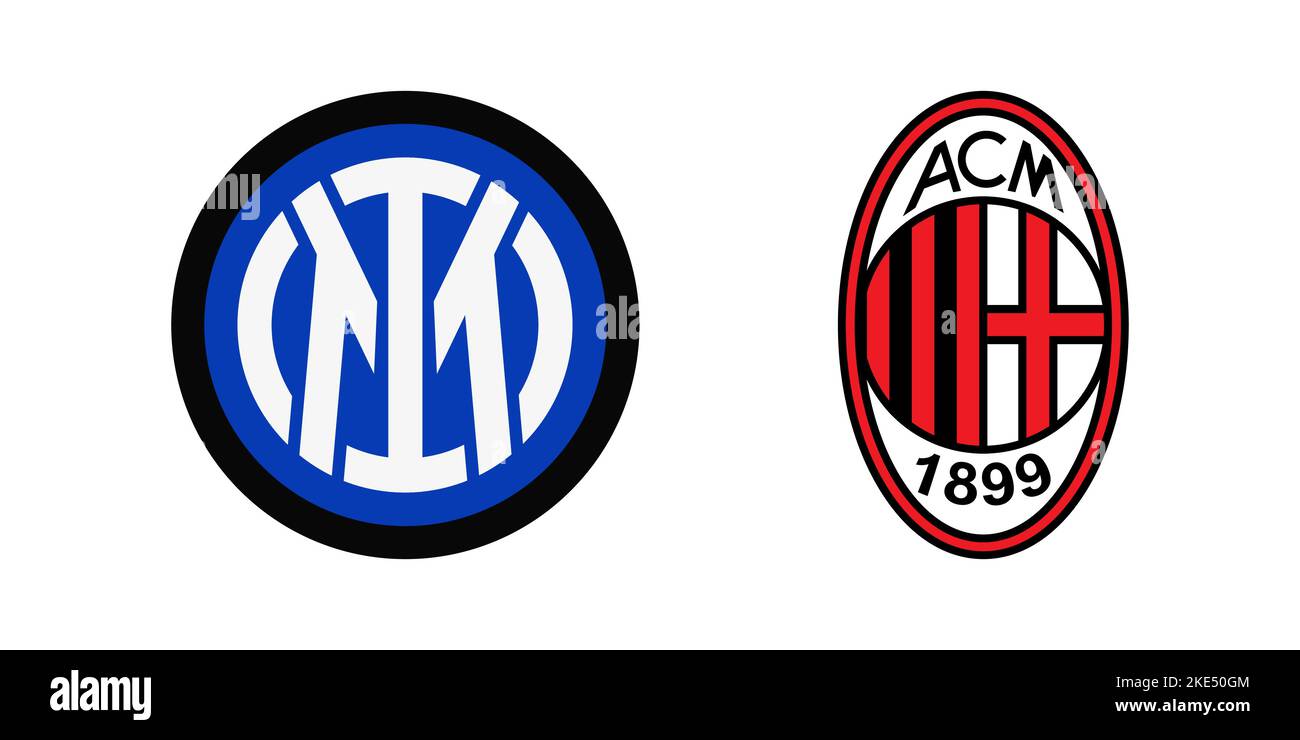 AC Milan Iron On Patch - Italian Serie A Football Soccer Team Badge