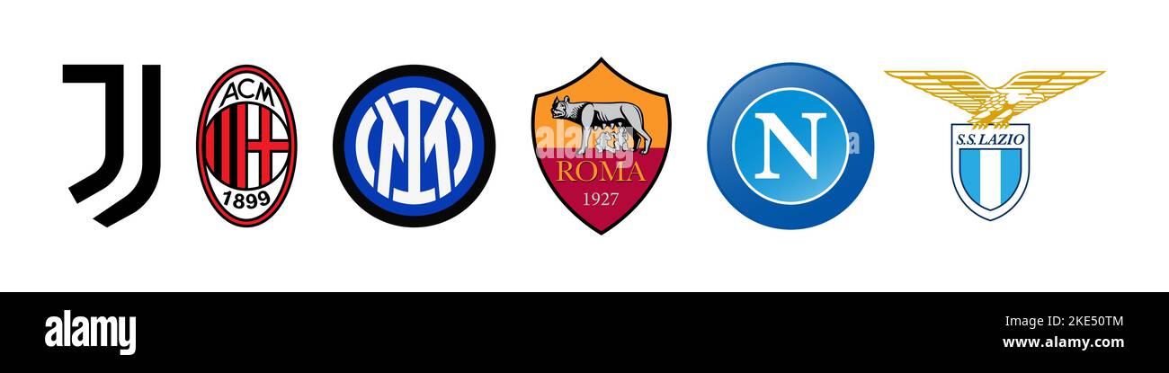 Serie a logo Cut Out Stock Images & Pictures - Alamy
