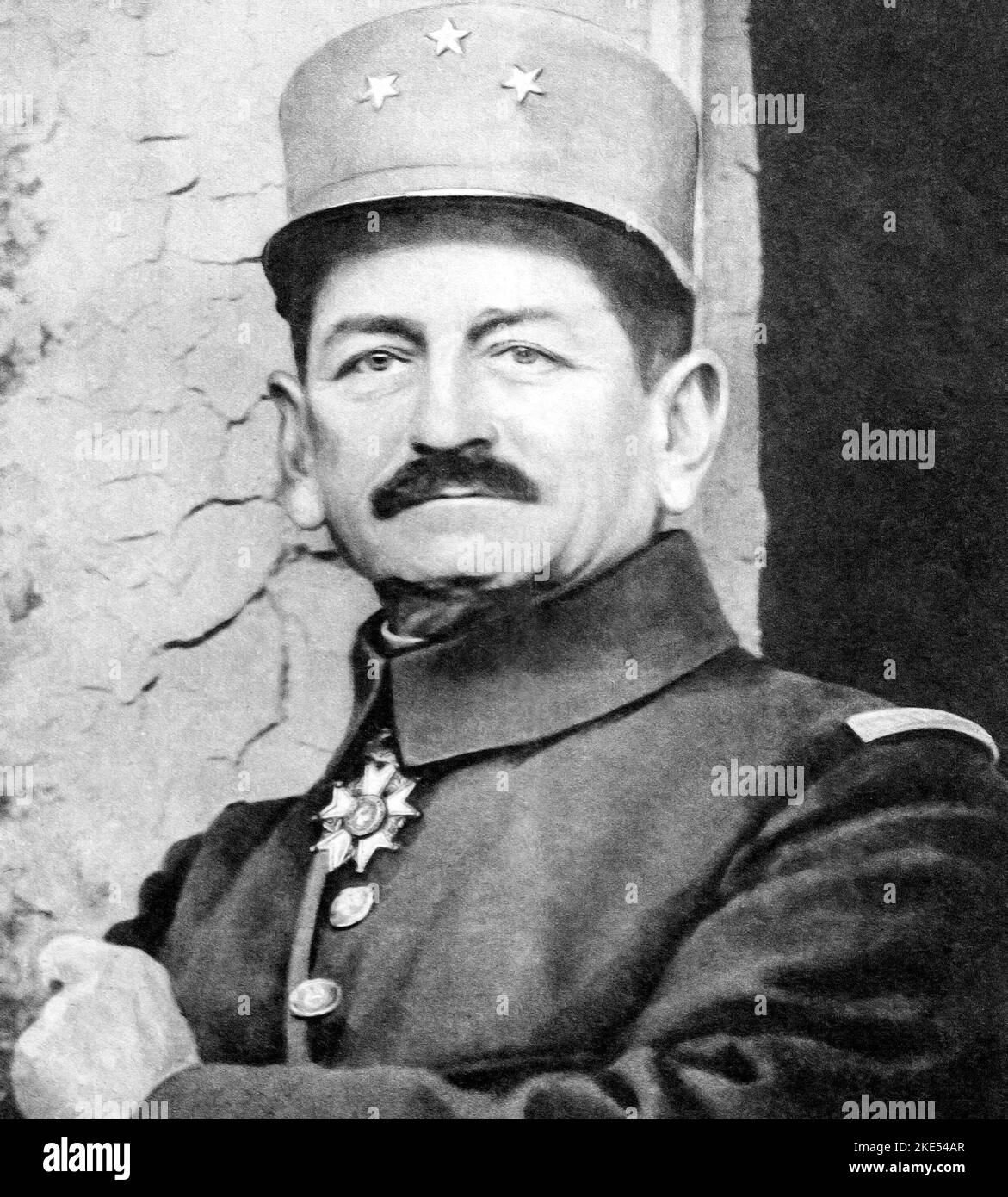 WW1 - 14-18 : General Charles MANGIN (1866-1925) Stock Photo
