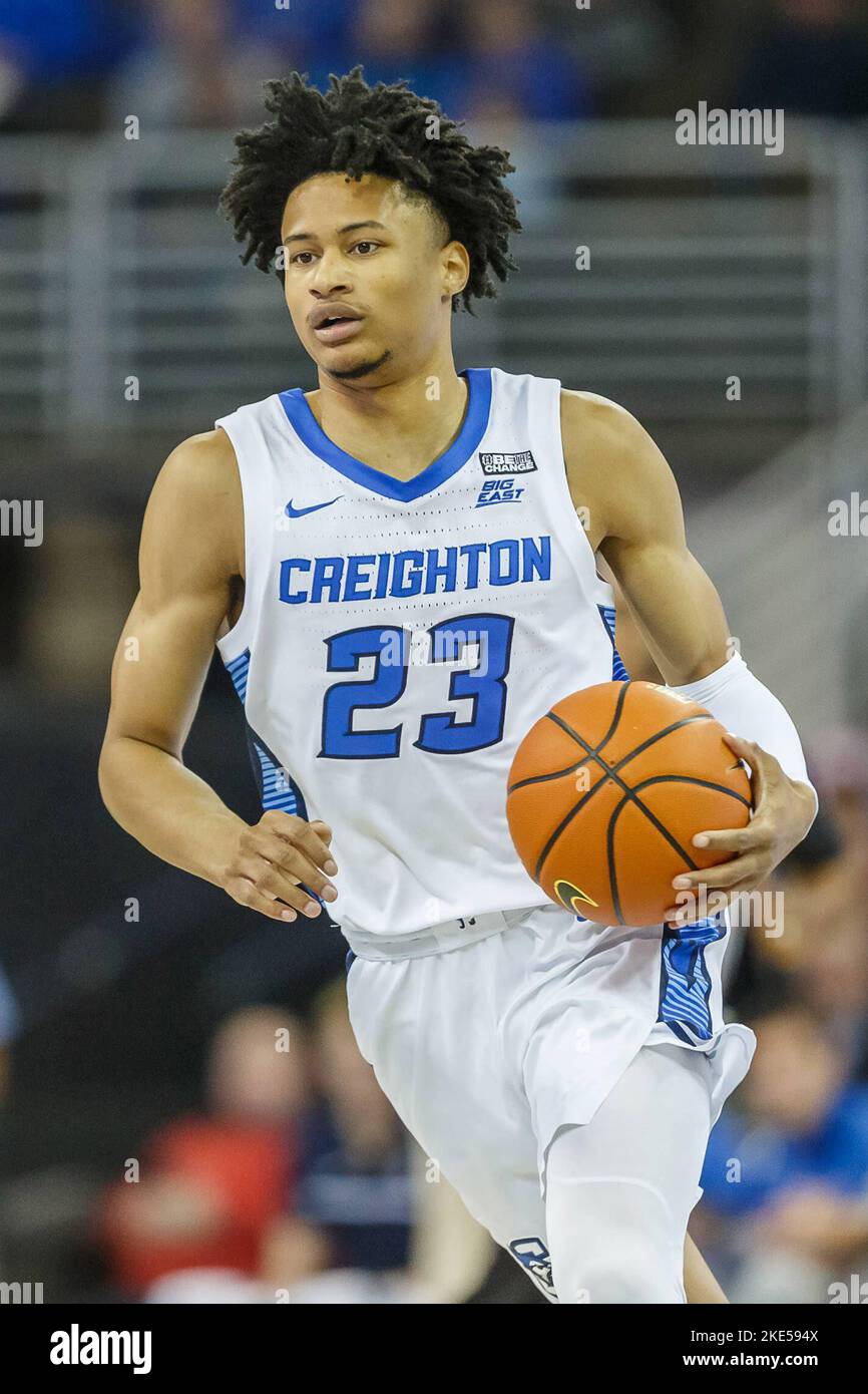 Omaha, NE U.S. 07th Nov, 2022. Creighton Bluejays guard Trey Alexander