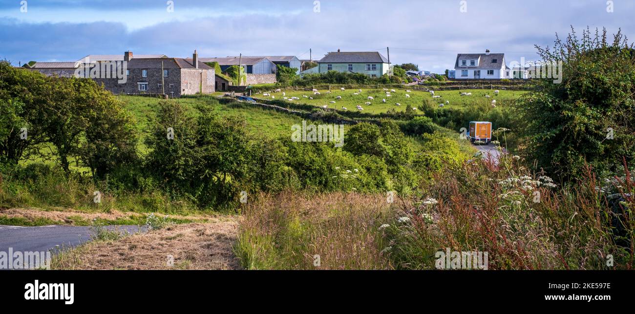 East Prawle, Devon. The counties most southerly village Stock Photo Alamy