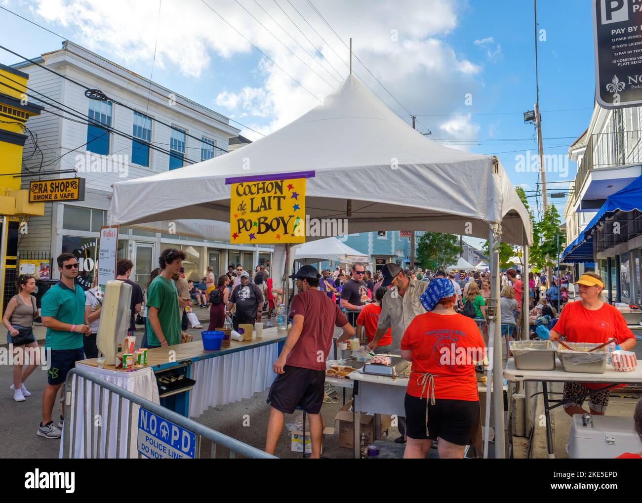 NEW ORLEANS, LA, USA NOVEMBER 6, 2022 Walker's BBQ Restaurant's